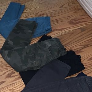 5 pairs of boys chinos size 6